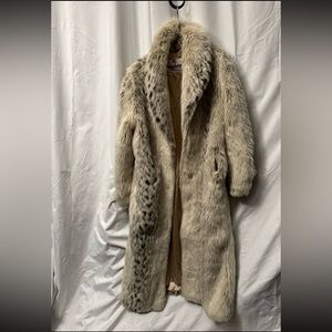 Elegant Faux Fur Coat